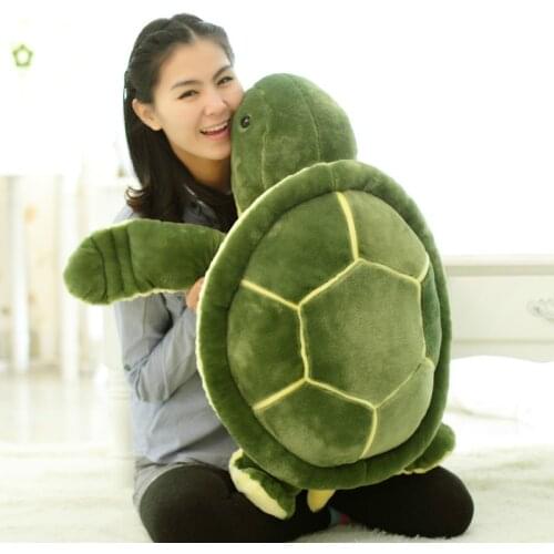 40/50/60cm Lovely Tortoise Plush Toys Cartoon Sea Turtle Pillow Stuffed Soft Animal Dolls Cushion for Children Baby Kawaii Gifts