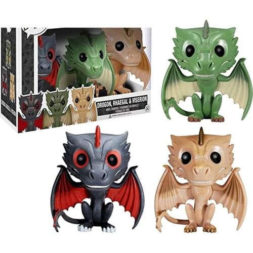 Game of RHAEGAL Thrones VISERION DROGON Action Figures 10 Cm Limited Edition Collection Model Toys for Children Birthday Gift