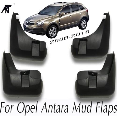 Set Molded Mud Flaps For Opel Antara 2006 - 2016 Saturn Vue 2008 - 2010 Mudflaps Splash Guards Mudguards