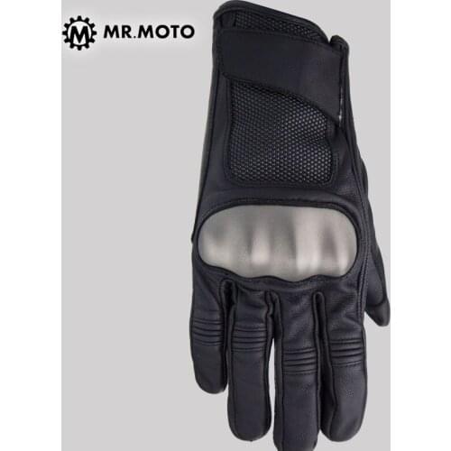 XS Leather ATV Gloves Moto Equipment Enduro Motorcycle gp pro Women Men Leather Motorbike Gloves