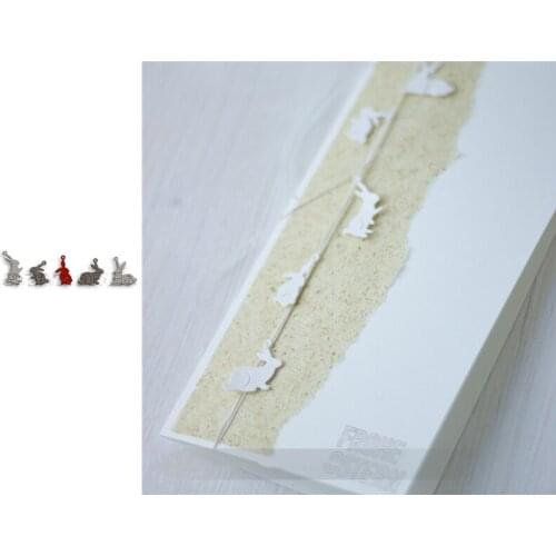 Rabbit Metal Die Cutting 2021 New Diy Die Molds Scrapbooking Paper Making Cuts Crafts Big Die