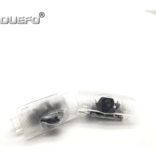 2pcs LED Car Door Welcome Light Projector laser light For Toyota Highlander Camry corolla Reize 4 Runner crown Prado Prius