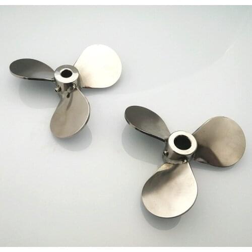 1pcs Stainless Steel Three - leaf Wheel Dspersing Disc Lab Screwing Stirring Propeller Paddle DIA60mm to 200mm