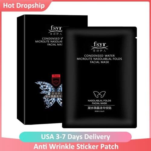 Anti Wrinkle Forehead Law Pattern Sticker Eye Patch Microcrystalline Essence Firming Skin Moisturizing Face Lifting Collagen Gel