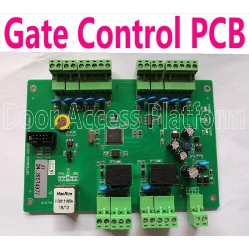 Gate Control Mini Size PCB board for Factory Tripod Turnstile gate People entrance+exit control TCP/IP+Web ip interface network
