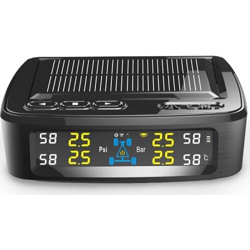 SPY TPMS Tire Pressure Monitoring System external sensor LCD display tire pressure gauge for car