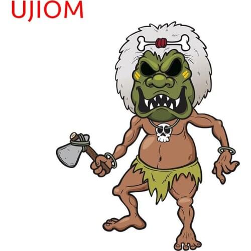 UJIOM Tribal Warrior Living Room Decoration Bedroom Accessories Decals Childrens Bedroom Decoration Wall Stickers Wallpaper
