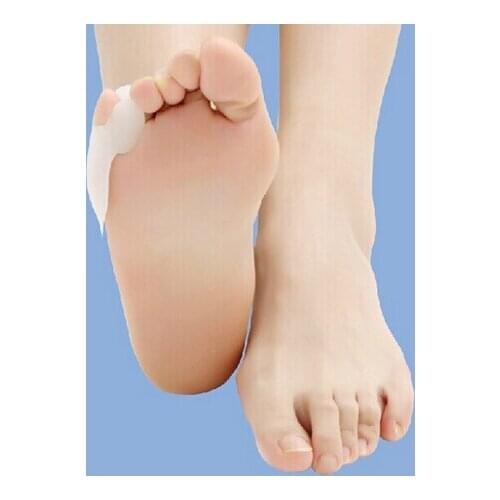 1Pair/2pcs Footful Gel Little Toe Separator Straighteners Alignment Bunion Pain Relief Feet Health Care Product jk17