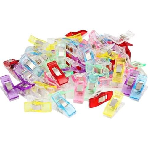 10Pcs Multifunction Plastic Clips Sewing Hem Positioning Fixing Buckle Clip For DIY Sewing Crafting Home Accessaries