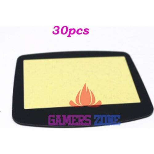 30PCS FOR GAME BOY ADVANCE GBA SYSTEM REPLACEMENT SCREEN LENS PROTECTOR PLASTIC MATERIA SELF ADHENSIVE