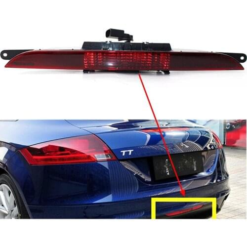 ABS Car High-position Brake LED Light Car Exterior Decoration Modified Rear Bumper Light Suitable for Audi TT 2008-2013 Models