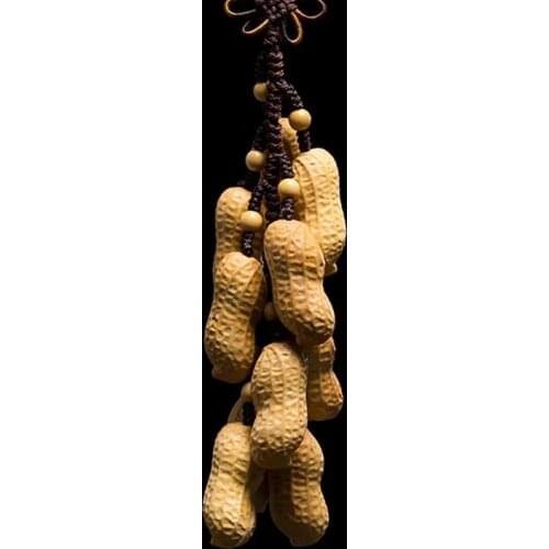 FengShui-Car Hanging Accessories Peanut Sculpture Decoration Accessories Rear View Camera for Seg