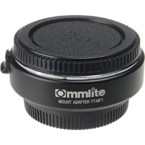 Commlite CM-FT-MFT Electronic Auto Focus Lens Mount Adapter For Olympus OM 4/3 Lens to Micro M4/3 Camera GH4 GH5 GX7 EM5 OM-D