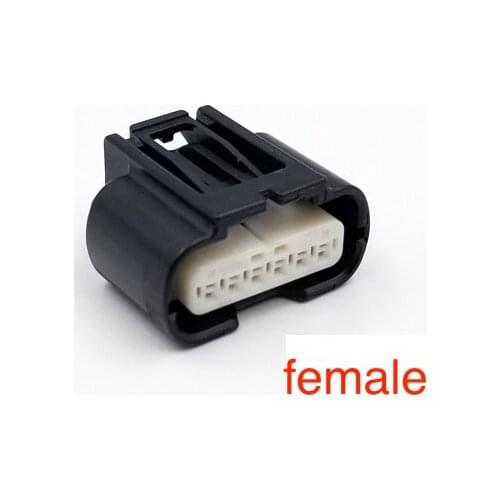 For Honda throttle sensor reversing radar probe 6PIN hole car connector male female plug socket terminal