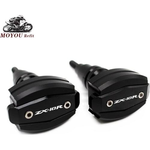 For KAWASAKI NINJA ZX-10R ZX 10R ZX10R Motorcycle CNC Falling Protection Frame Slider Fairing Guard Anti Crash Pad Protector