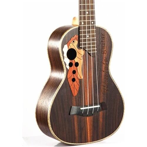 Ukulele 23 Hawaiian Mini Guitar 4 String Instrument Ukelele Rosewood music instrument ukulele 23 Electric Ukulele with Pickup EQ