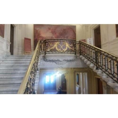 Hench 100% handmade forged custom designs wrought iron porch railings