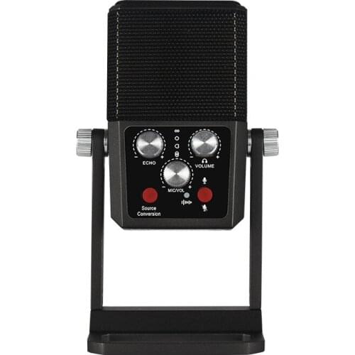 Gaming Condenser Microphone Set Computer Recording Gaming Multi-point Stereo Desktop Wired Microphone