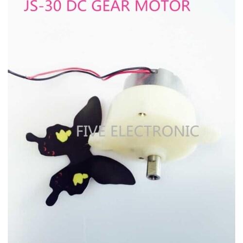 JS-30 DC GEAR MOTOR, JS30 use for Air conditioning, electric fan, advertising light boxes, display racks, arts and crafts,DIY