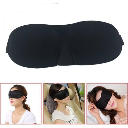 Sleeping eye mask Aid Eye Mask Cover Patch Paded Soft Sleeping Mask Blindfold Eye Relax Massager Beauty Tools