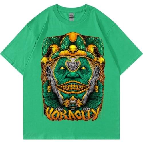 Men T Shirt Hip Hop 2021Streetwear Tshirt voracity Print Harajuku Summer Short Sleeve T-Shirt Cotton Tops Tees