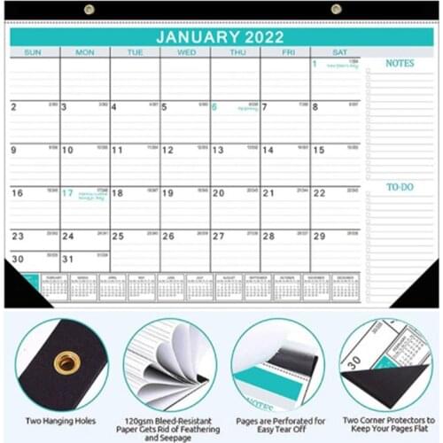 2022 Wall Calendars Schedule Planner Annual Calendar Hanging Wall Book Organizer
