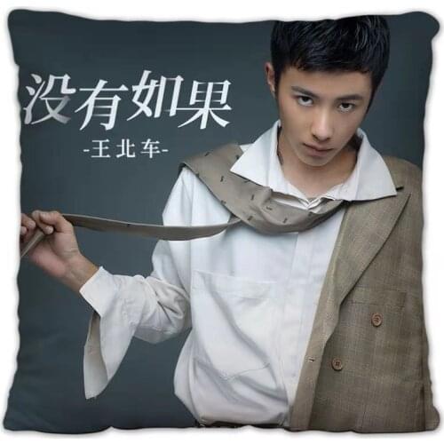 Singer Wang Beiche Song No If Pillowcase Pretty Scholar Yu Lexuan Same Paragraph Star Photo Poster Cushion Cover Souvenir Call