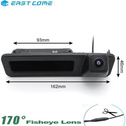 Reverse Camera 1080P Trunk Handle Car Rear View Camera For BMW X1 X3 X4 X5 F30 F31 F34 F07 F10 F11 F25 F26 E84 Car Camera