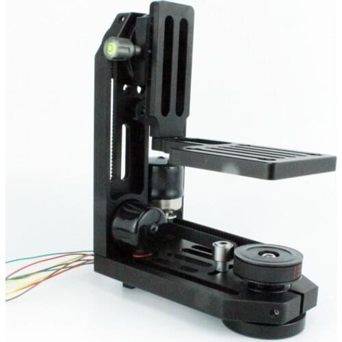 PT-0SM MOCO motion control pan tilt head with 2 stepper motors without controller for stop motion
