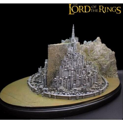 Weta Replica LOTR Minas Tirith City Model Gondor Capital White City
