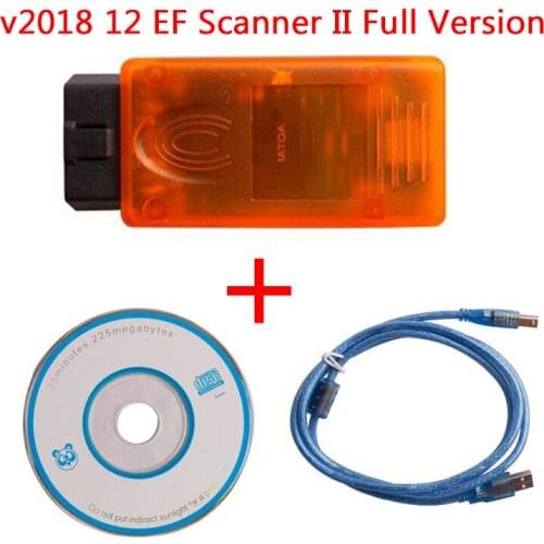 JIUTREE EF Scanner II Full Version for BMW Diagnosis + IMMO + Mileage Reading and clearing(erasing) DTC CAS1, CAS2, CAS3