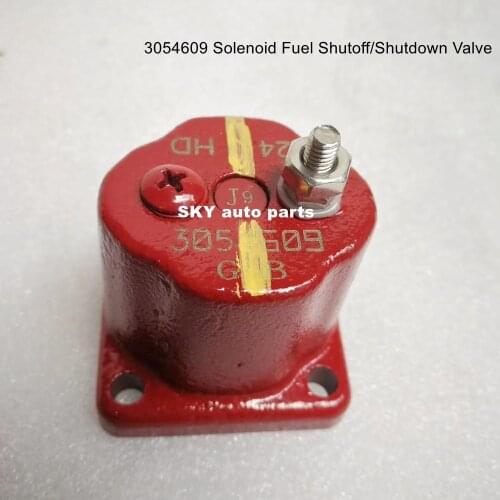 3054609 Solenoid Fuel Shutoff Valve Shutdown Valve Solenoid Valve 24V M11 parts