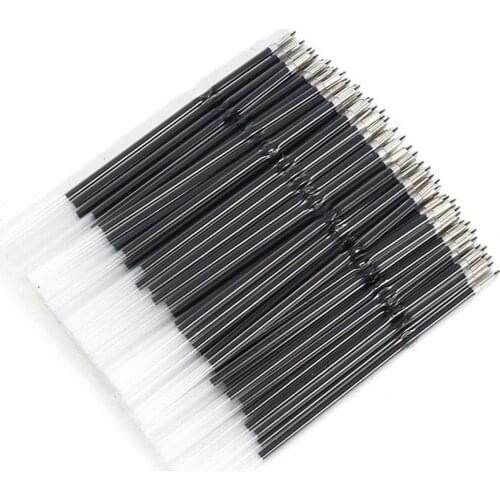 20 Pcs in a Pack 0.7mm High Quality Pen Rod Stander Ballpoint Refill Lead Black Blue 107mm Office Student Stationery Supplies