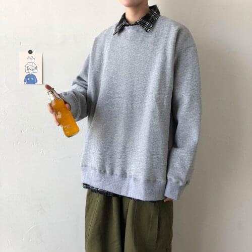 Male Fashion Hoodie Men Japanese Streetwear Fleece Winter Hoodies 2021 Man Solid Oversized Hip Hop Harajuku Sweatshirts