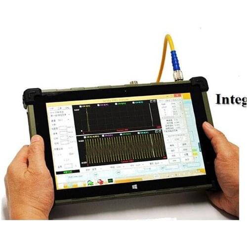 HGS-936L Integrated version Touch screen Display Ground Structure Vibration Recorder Analyzer
