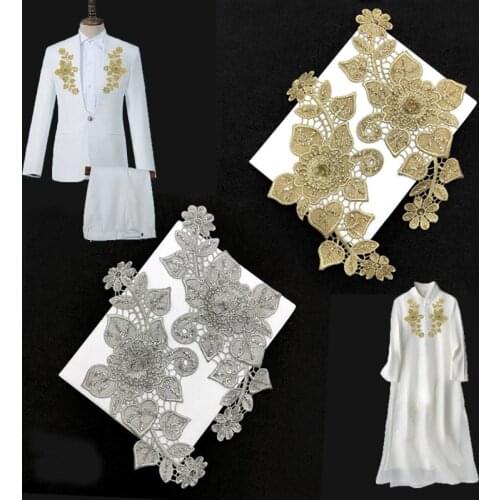 10 pairs parches ropa bordados Flower Patch Sewing Patches For Clothing Ethnic Jeans Jacket Patchwork Appliques Motif Badge DIY