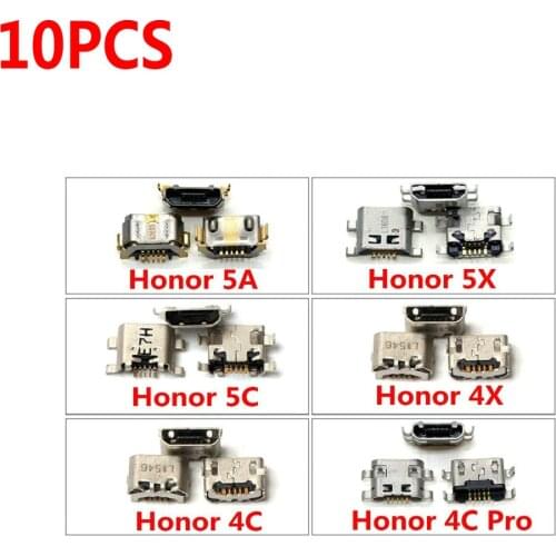 10pcs New USB Charge Charging Port for Huawei Honor 5A 5X 5C 4X 4C Pro Phone