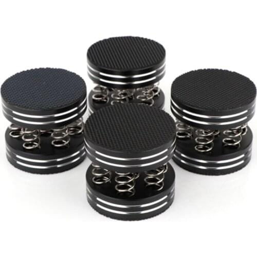 4Pcs Audiophile Shock Spikes Spring Damping Pad HIFI Stand Feet Speaker Spike Audio CD Amplifier Foot Pad