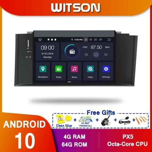 WITSON Android10 Octa core PX5 CAR DVD player For CITROEN C4L DS4 IPS screen 4GB RAM 64GB ROM CAR GPS NAVIGATION