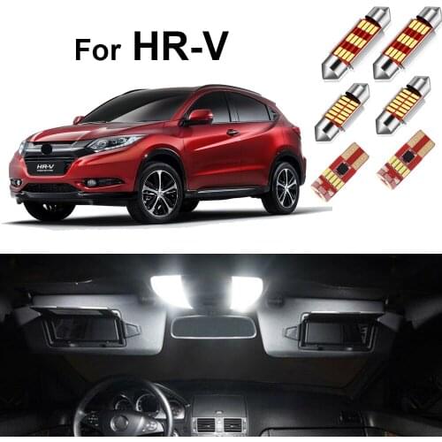 Canbus Car Led Interior Light Kit for Honda HR-V HRV 2014 2015 2016 2017 2018 2019 2020 2021 Car Light Accessories Dome Map Lamp