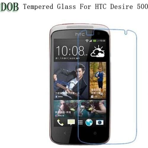 For HTC desire 500 Tempered Glass Safety Protective Film Explosion-proof Screen Protector for HTC desire 500 Guard