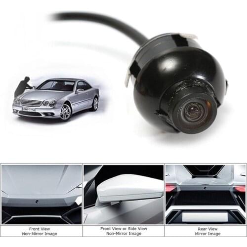 Car Rear View Camera HD Night Vision 360 Degree Wide Parking Monitor Camera Viewing Backup Auto Car Reversing Waterproof An A6Y2