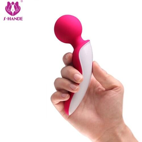 New Super Powerful Multi-Speed Waterproof G-Spot Pussy Vagina Magic Wand body Massager Anal Vibrators Sex Toys For Woman Machine