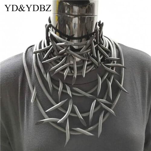 New Hot Sell Popular Black Necklace Chokers Asphyxia Art Women Charms Sexy Jewelry Popular Necklaces InExtremiss Collier Style