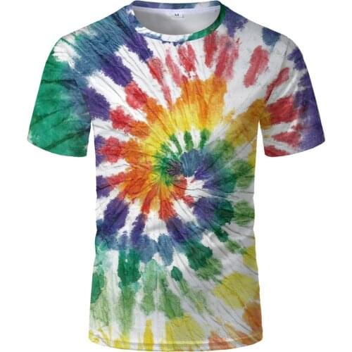 Daily Wear Graphic Oil Paint Patten T Shirt For Men/Women Quick-Drying Fabric Casual Oversized Top Tees Size From XXS-4XL