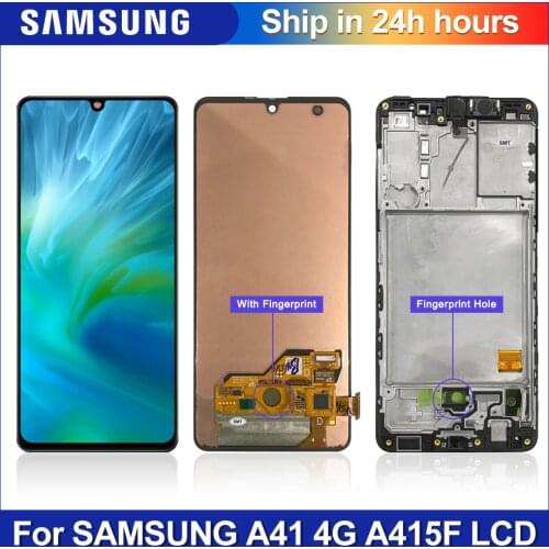 6.1'' Original For Samsung A41 4G Display lcd Screen replacement for Samsung A41 SC-A415F A415 LCD Display Touch Screen module
