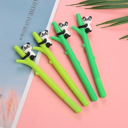 2Pcs/Set Gel Pen Panda Pen Stationery Kawaii School Supplies Gel Ink Pen School Stationery Office Suppliers Pen Kids Gifts Tools