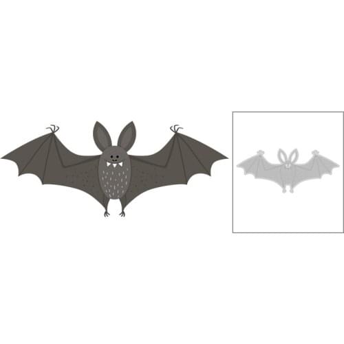 2020 New Halloween Decoration Metal Cutting Dies Animal Bat Die Cut Scrapbooking For DIY Craft Card Paper Making no Stamps Sets