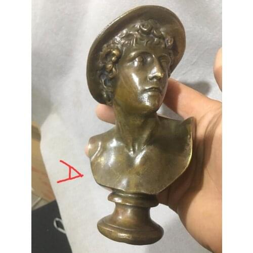 Free Shipping 14 bronze statues of famous modern western artists and scientists