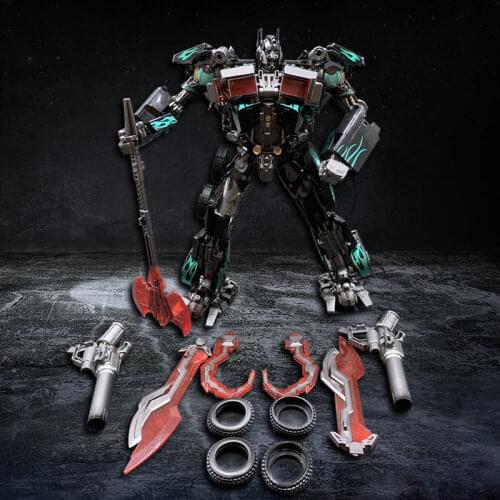Anime Figure Transformation Robot Toys Black Mamba LS03 Commander Darkness Version MPM04 Action Figur Model Toy Collection